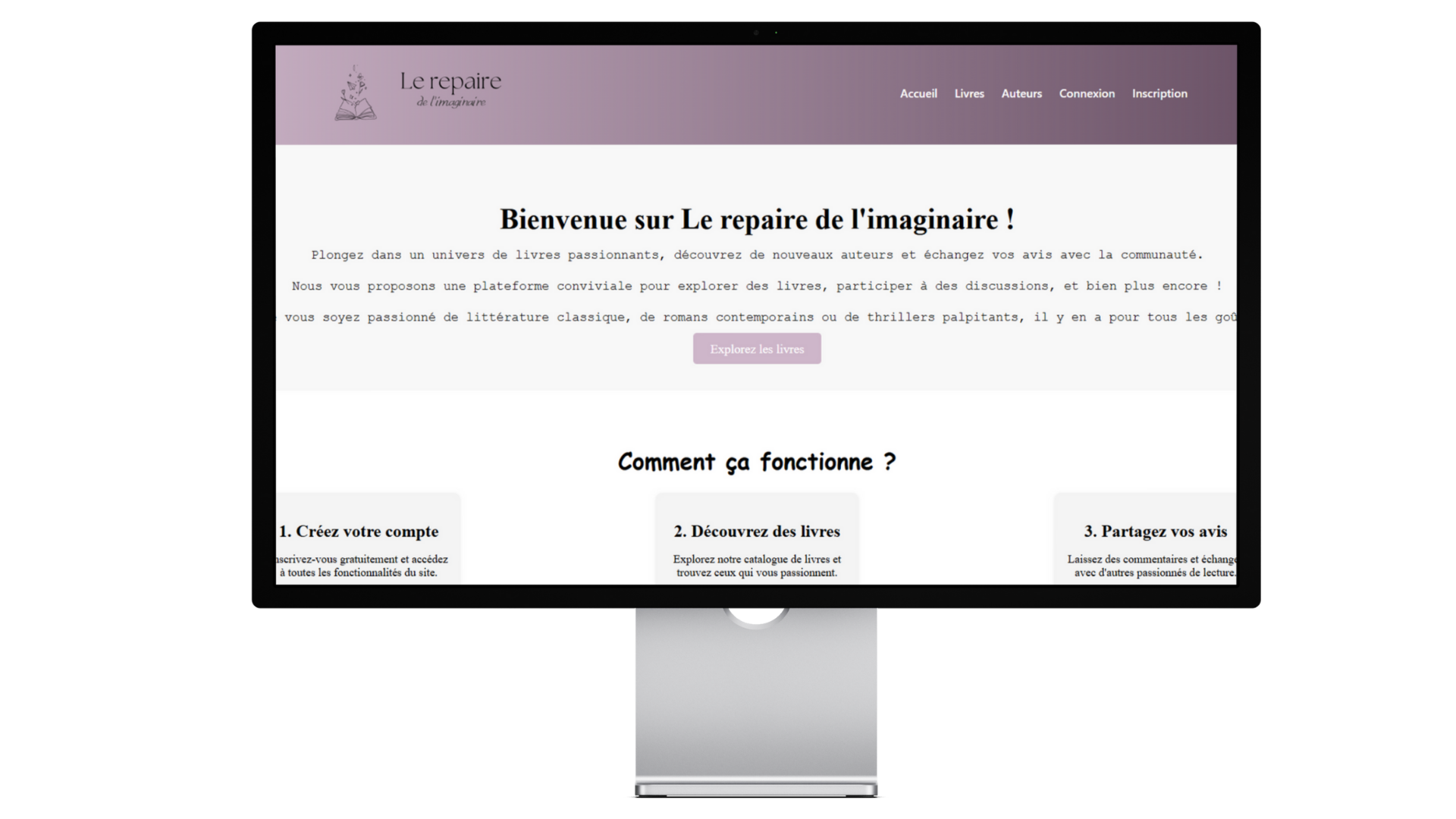 Capture 1 du site Repaire